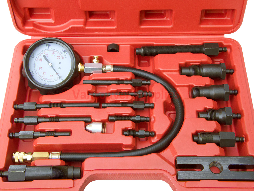Compression tester fittings top